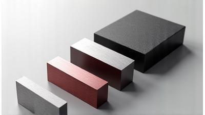 다양한 금속 마감 샘플 이미지